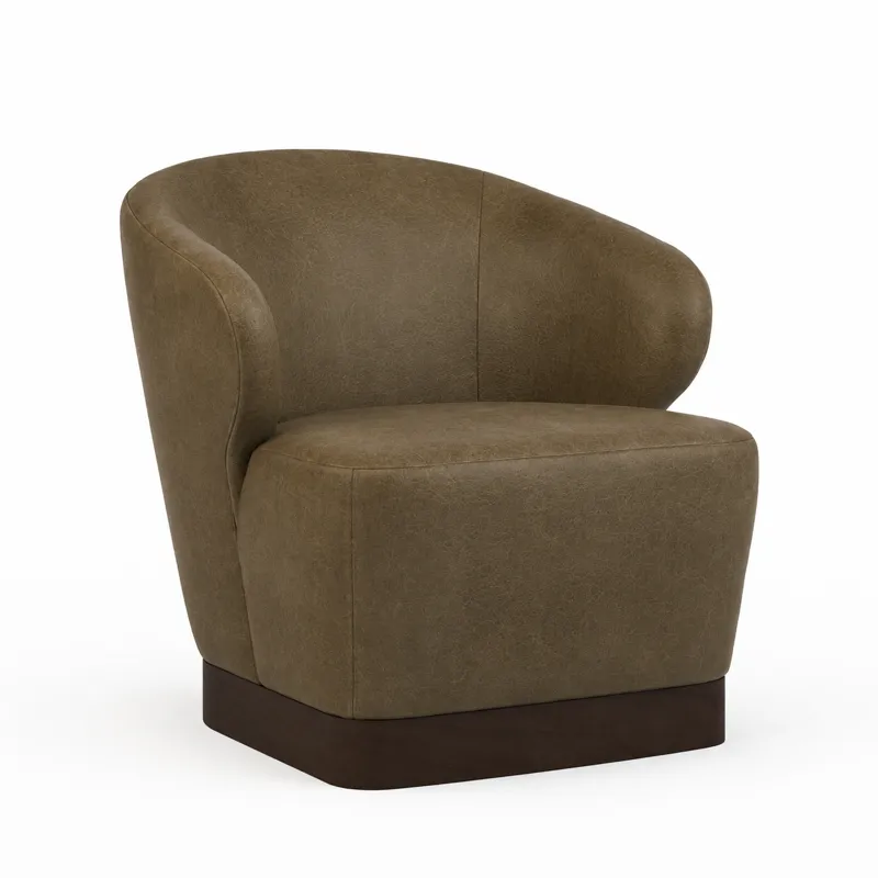 Leather Swivel Chair