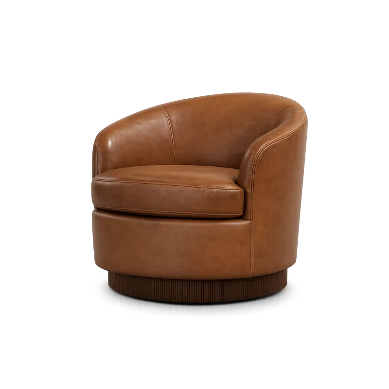Leather Swivel Chair