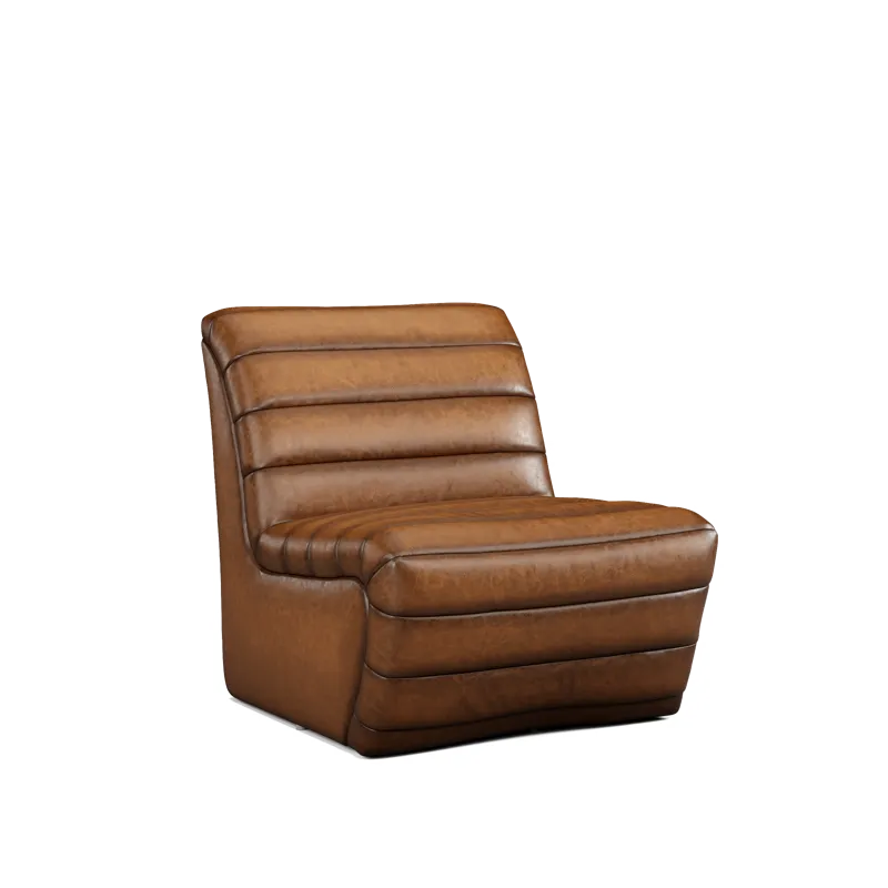 Leather Armless Chair