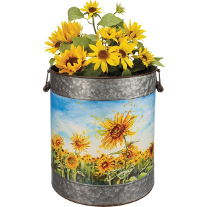 Sunflower Fields Bucket - Small