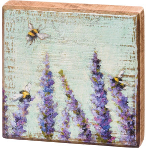 Lavender Block Sign