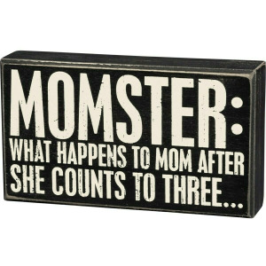 Momster Box Sign