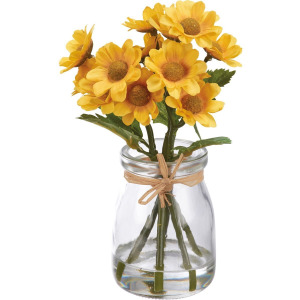 Yellow Daisies Vase