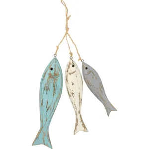 Fish Trio Hanging Decor