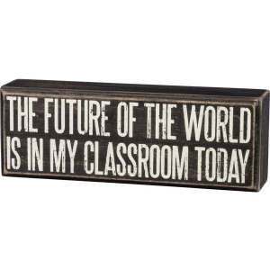 Future Of The World Box Sign