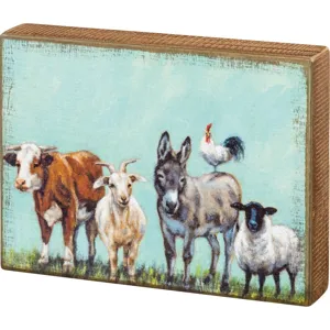 Farm Family Box Sign