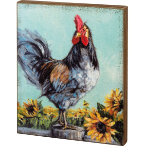Rooster Box Sign