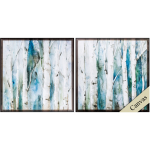 River Birch S/2 Canvas