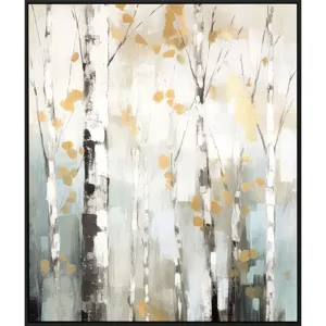 Birch Silhouette I Canvas