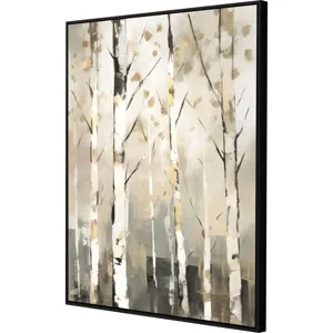 Birch Silhouette III Canvas