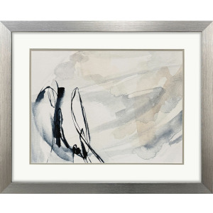 Indigo Markings I Framed Art