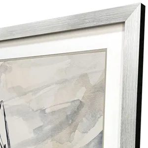 Indigo Markings I Framed Art