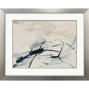 Indigo Markings III Framed Art