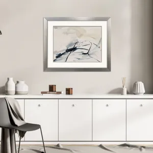 Indigo Markings III Framed Art
