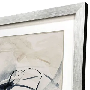 Indigo Markings III Framed Art