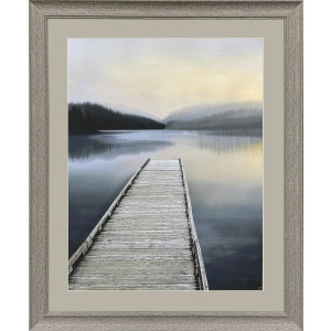Reflective Aurora Framed Art