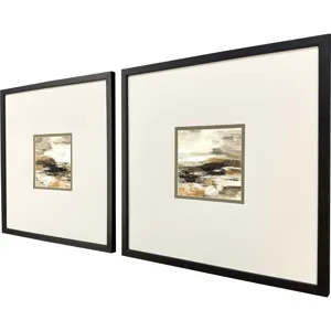 Cinnamon Shore S/2 Framed Art