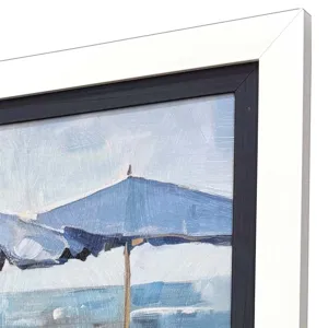 Beach Chairs Non-Glass Framed Art