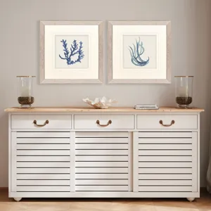 Blue Corals I S/2 Framed Art