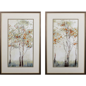 Autumn First Breath S/2 Framed Art