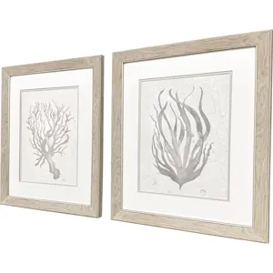 Neutral Seagrass S/2 Framed Art
