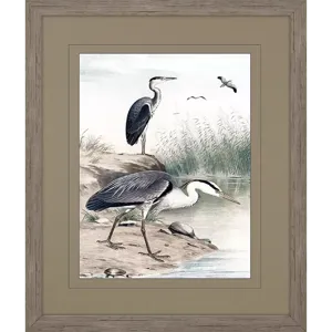 Along  the Shores I Framed Art