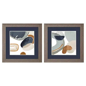 Hushed Nature S/2 Framed Art