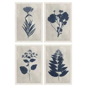 Pressed Flower I S/4 Framed Art