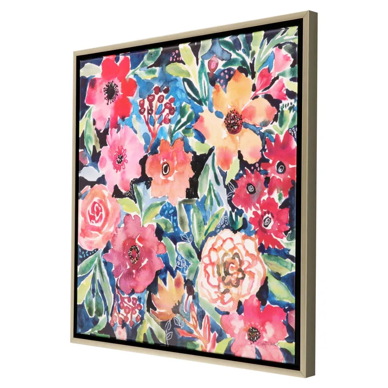 Breezy Petals I Canvas