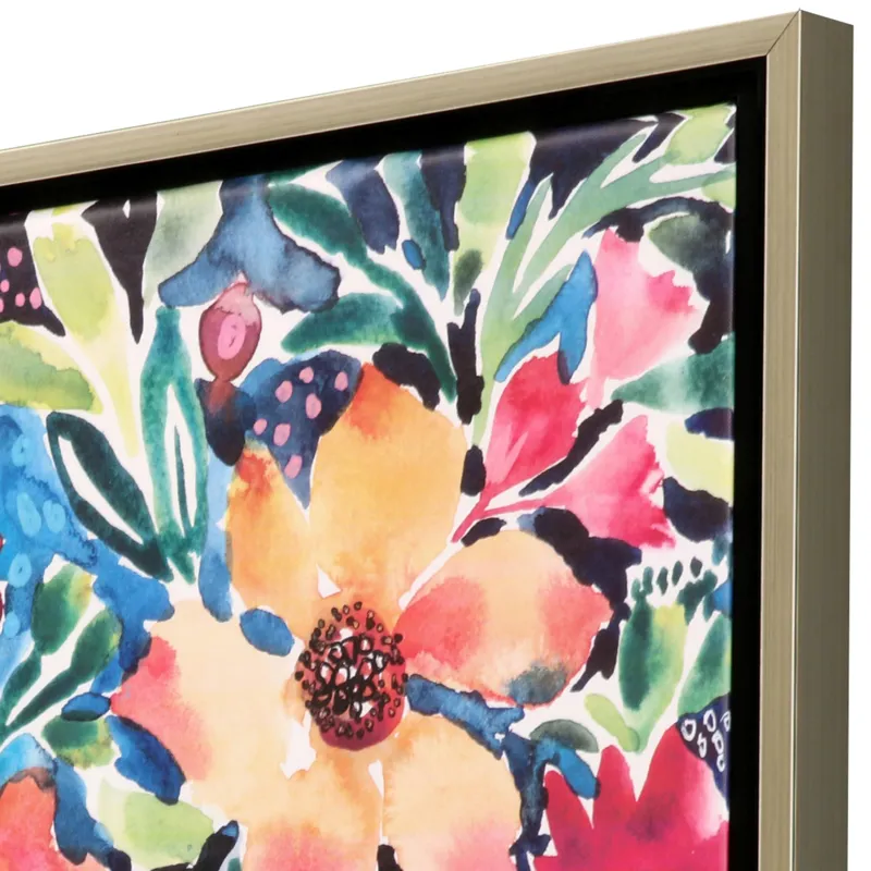 Breezy Petals I Canvas