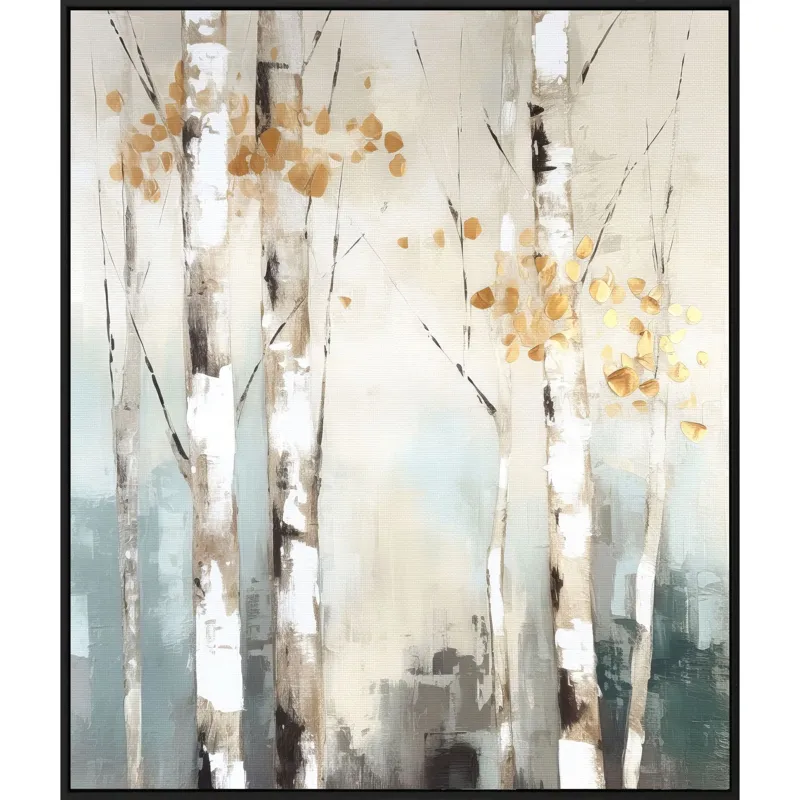 Birch Silhouette II Canvas