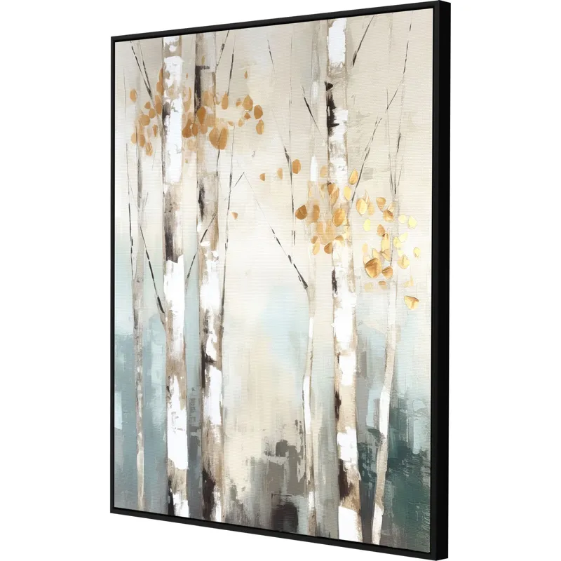 Birch Silhouette II Canvas