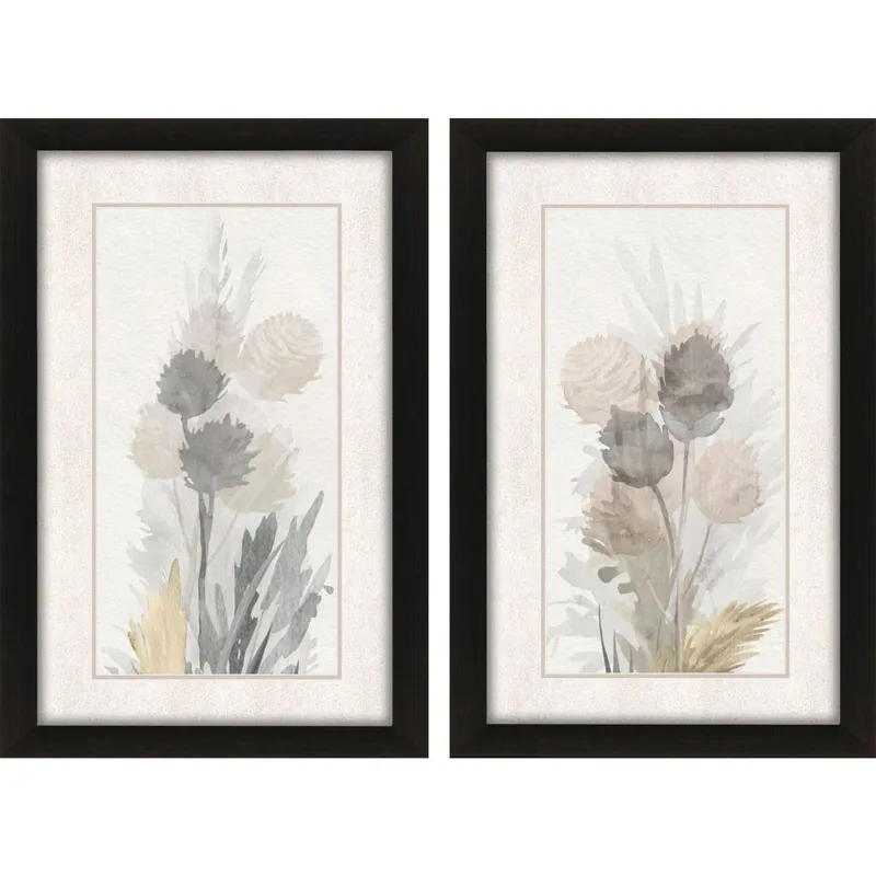 Cattail Road S/2 Framed Art