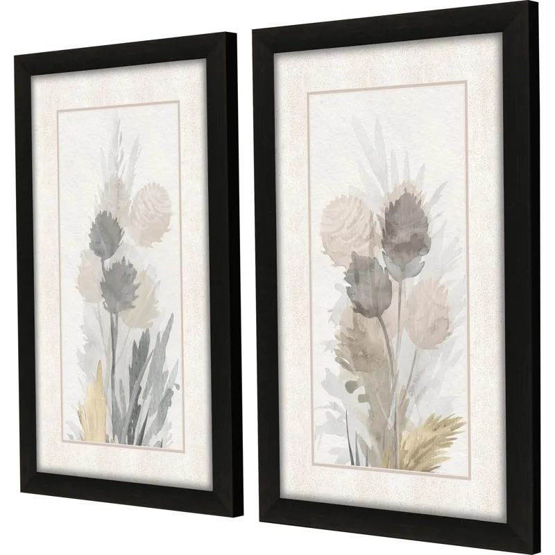 Cattail Road S/2 Framed Art