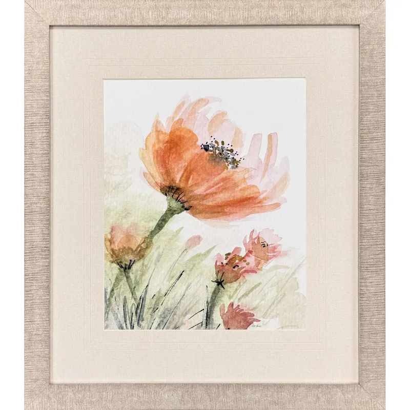 Perfect Poppies I - Framed Art
