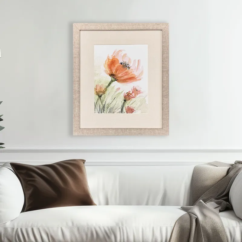 Perfect Poppies I - Framed Art