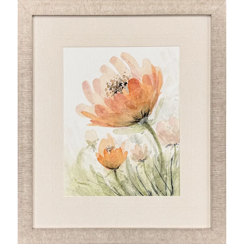Perfect Poppies II - Framed Art