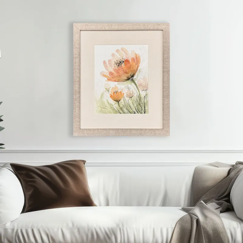 Perfect Poppies II - Framed Art