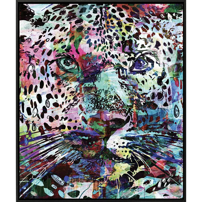 Leopardess - Canvas