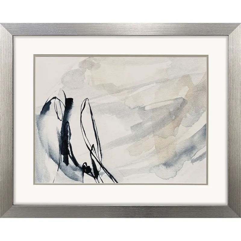 Indigo Markings I Framed Art