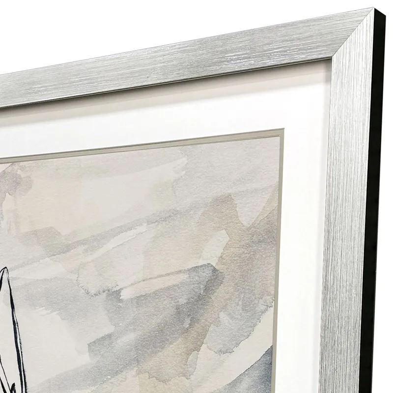 Indigo Markings I Framed Art