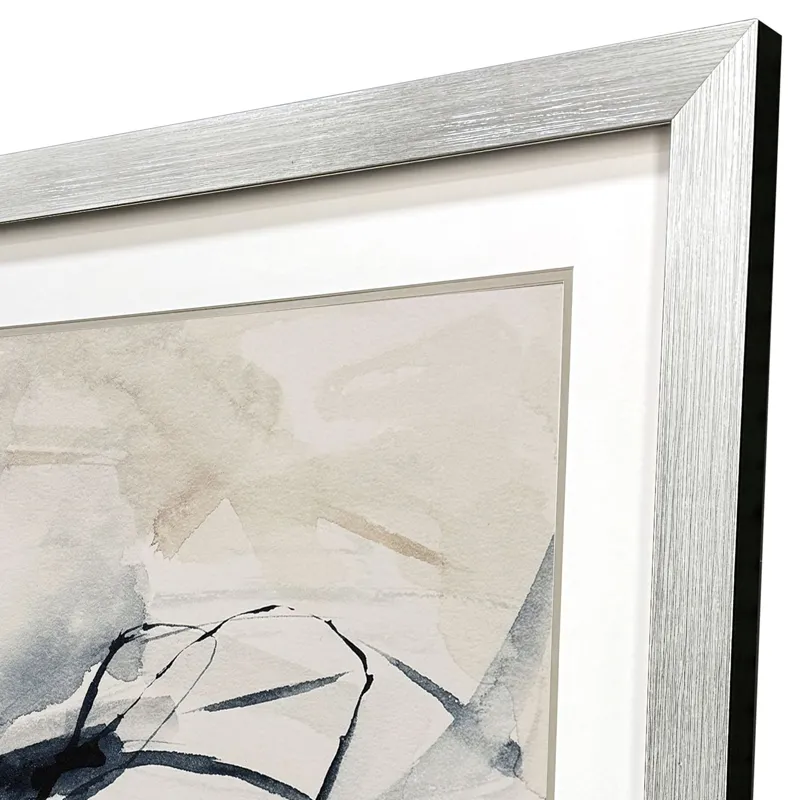 Indigo Markings III Framed Art