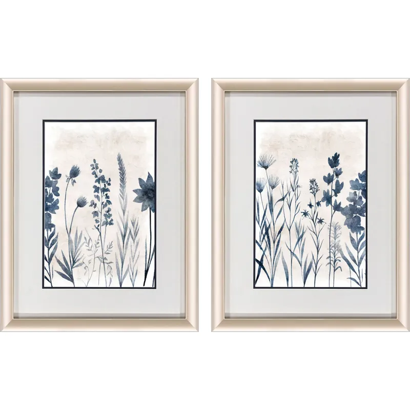 Blue Dye S/2 Framed Art