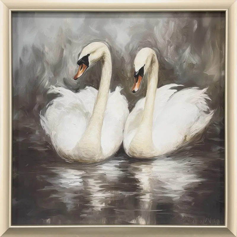 Ballet of the Swans II Framed Art
