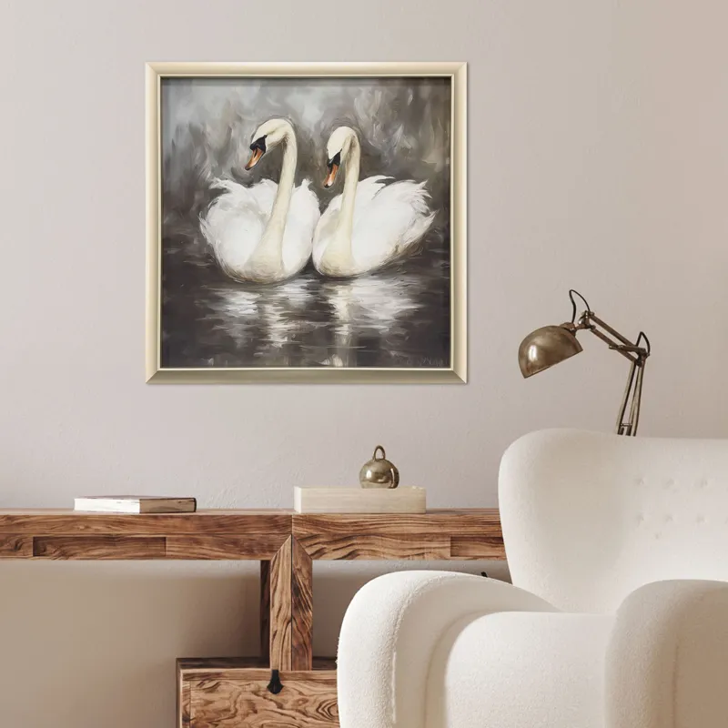 Ballet of the Swans II Framed Art