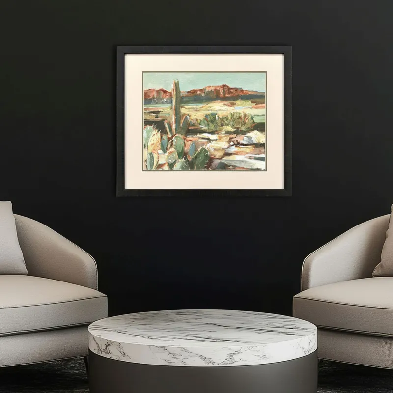 Pop Desert I Framed Art