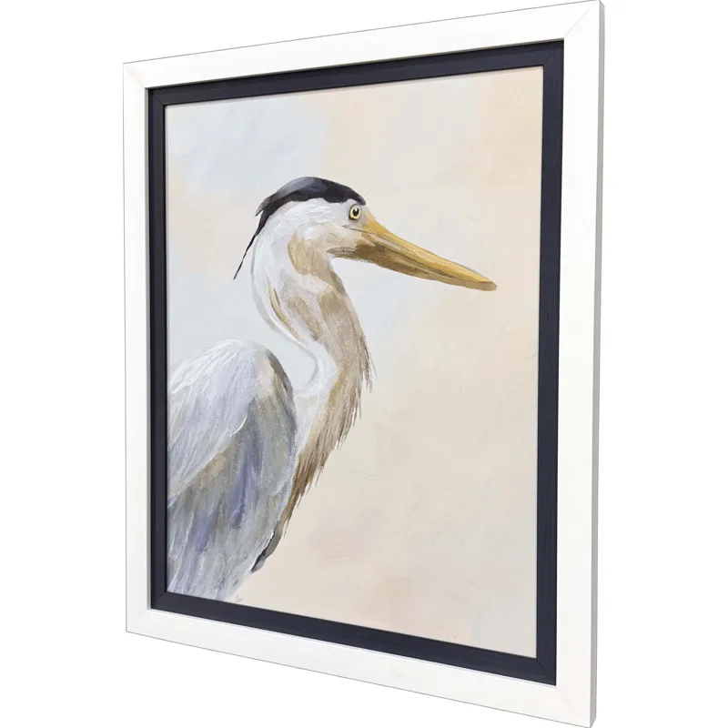 Heron Haven I Framed Art