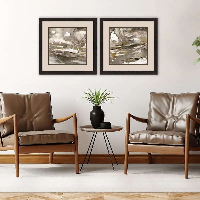 Urban Reflection II S/2 Framed Art