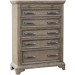 Bristol 6 Drawer Chest in Elm Brown
