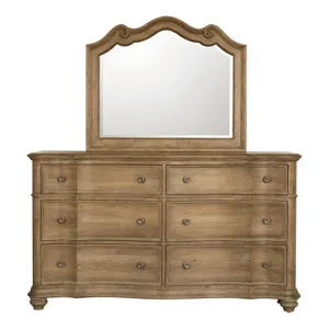 Weston Hills Flax Seed Dresser With Mirror